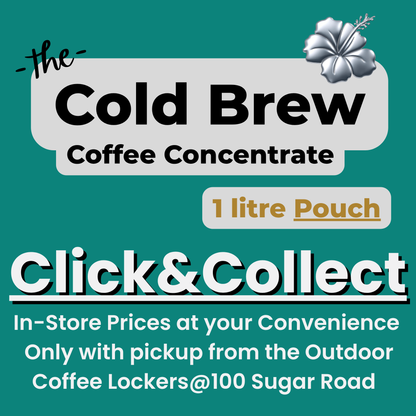 24HR Click & Collect Cold Brew Coffee Company Concentrate 1 litre Bottle